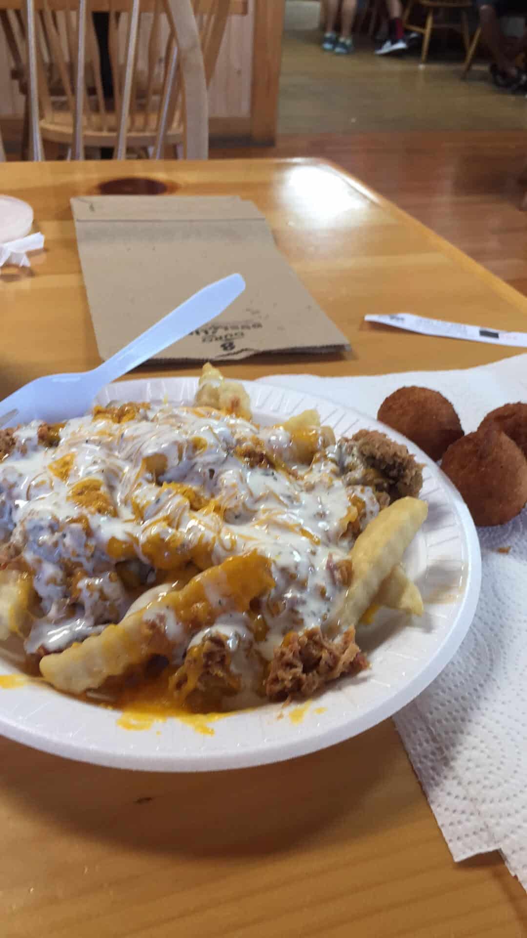 When you work from home you can HillBilly Fries with family