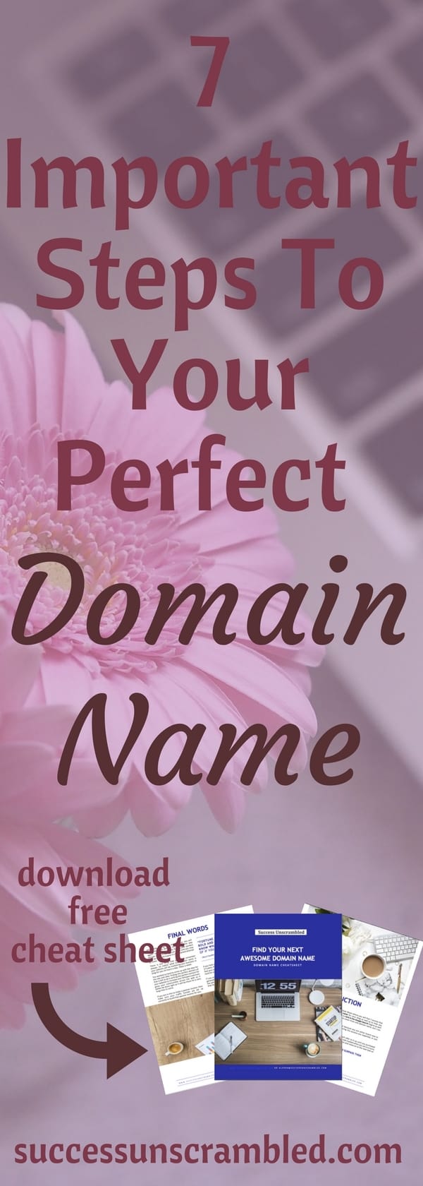 7 Important Steps To Your Perfect Domain Name