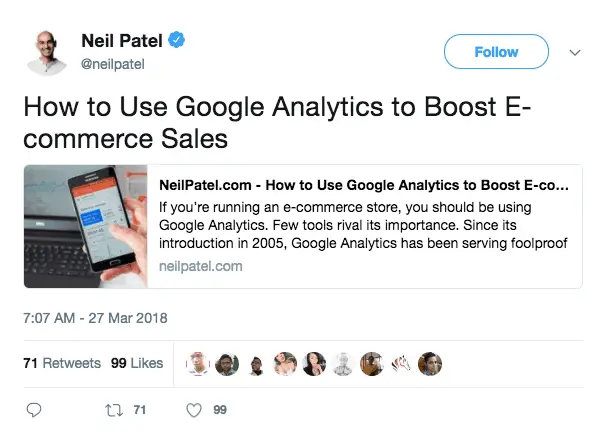 Neil Patel How to use Google Analytics