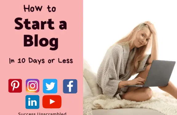 Start a Blog In 10 days - 630x430