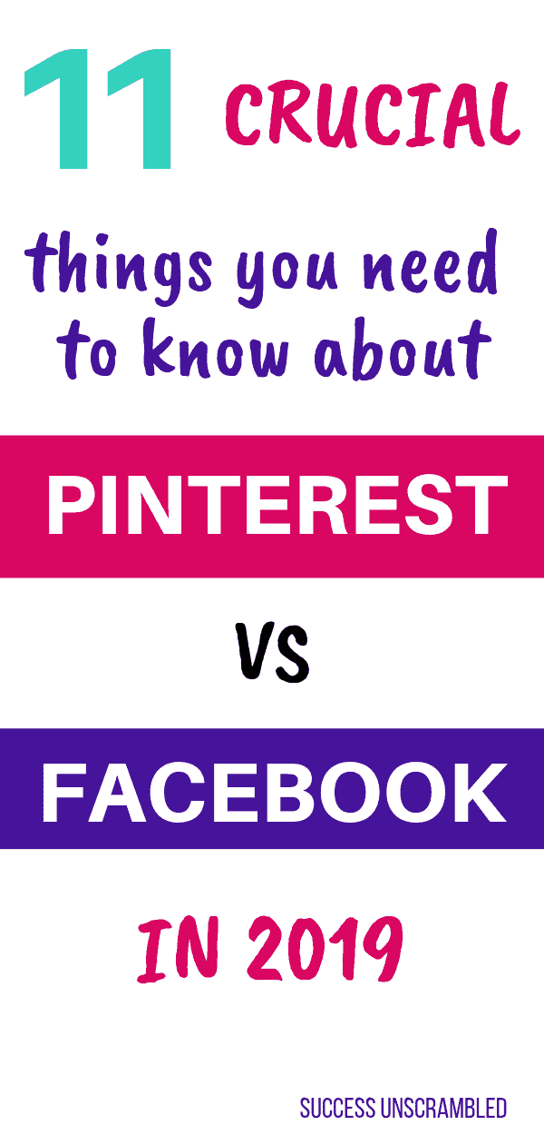 11 Crucial things you need to know about Pinterest vs Facebook