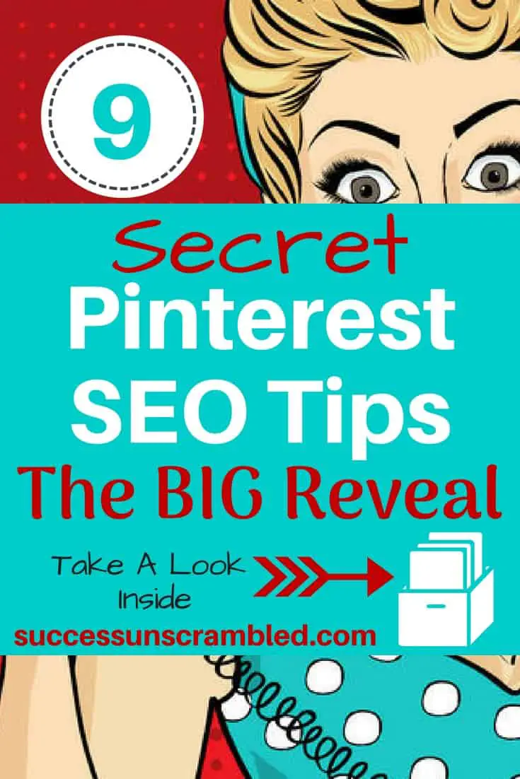 It seems that everyone has discovered the sneaky Pinterest SEO tips and they forgot to tell you. The truth is very few people know them so here's your scoop.