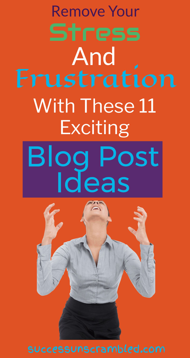 Remove the stress, frustration and anxiety of creating fresh blog post content week after week, month after month with a few simple hacks. These 11 blog post ideas can help you generate 52 weeks of blogging content in double quick time. Which one will you use?