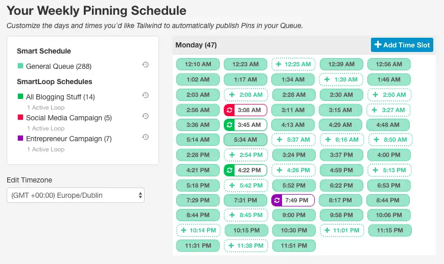 Your Schedule - Tailwind App