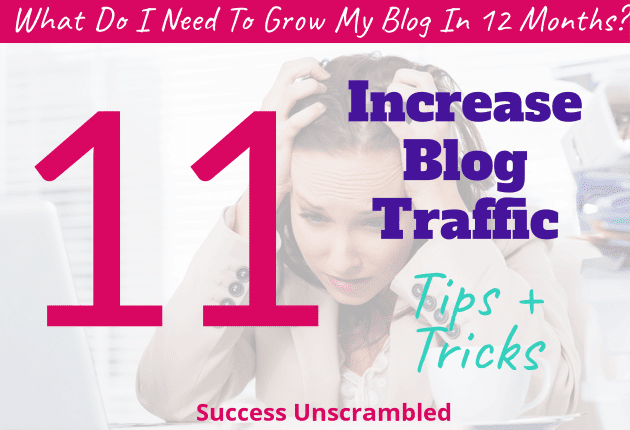 Increase Blog Traffic - 630x430