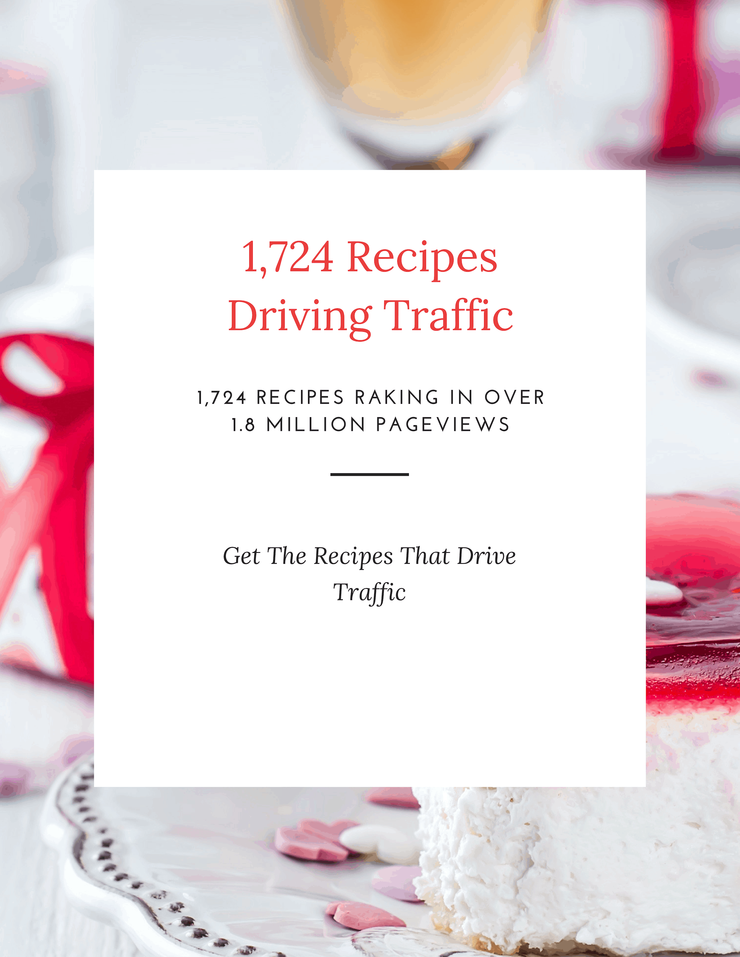 1724 Recipes Raking In 1.8 Million Pageviews