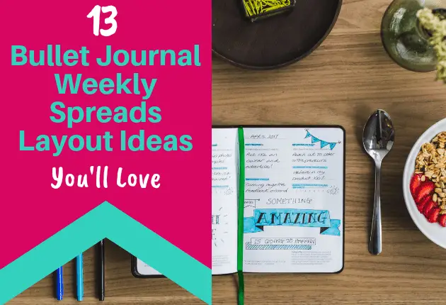 a photo of a bullet journal