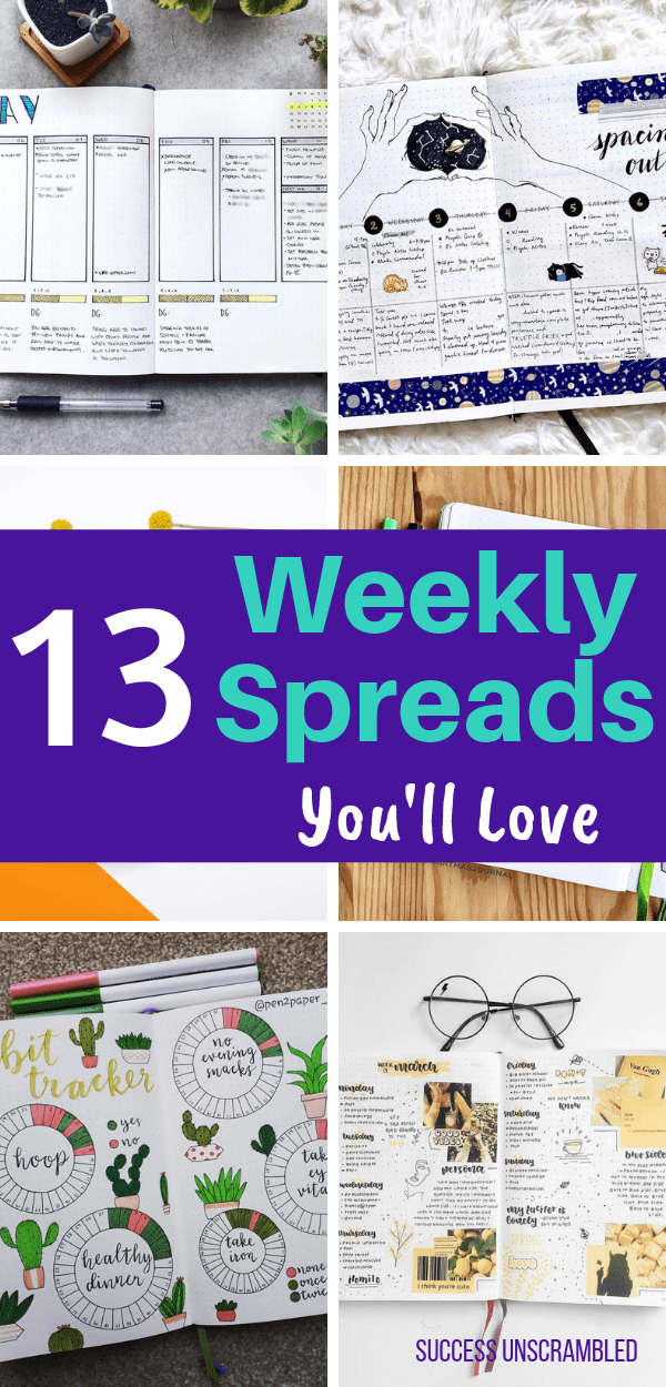 Bullet Journal Weekly Spread Layout Ideas You'll Love - 2