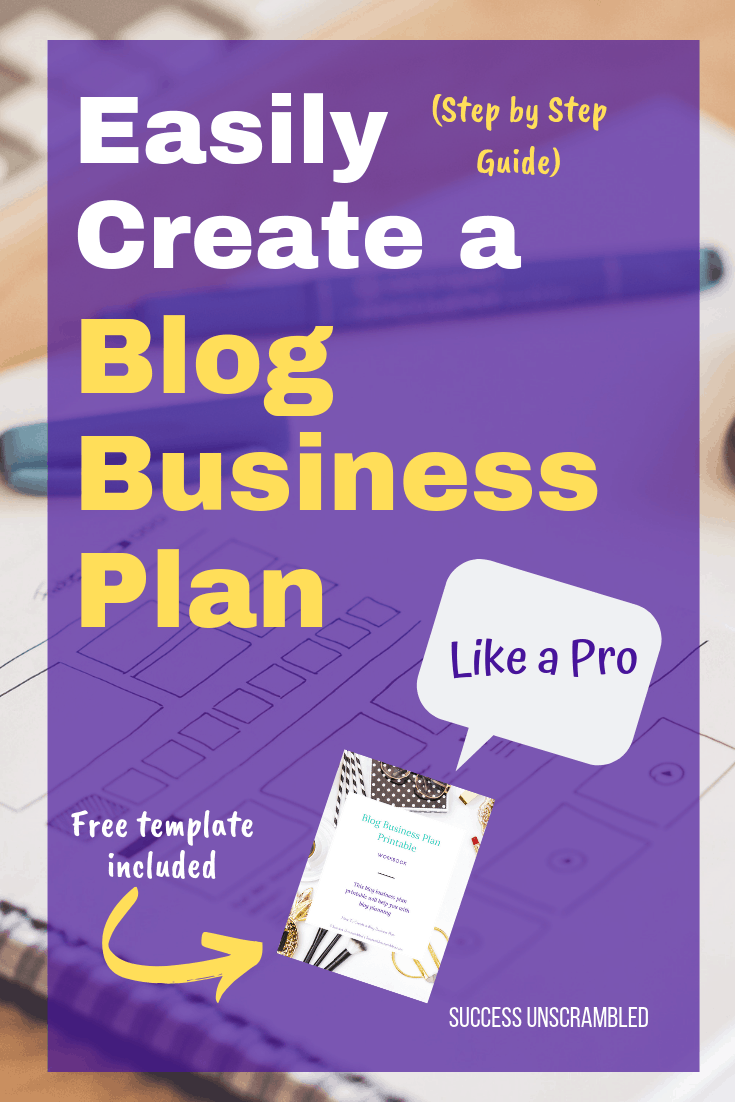 Easily create a blog business plan-1