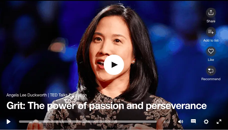 The power of passion and perseverance