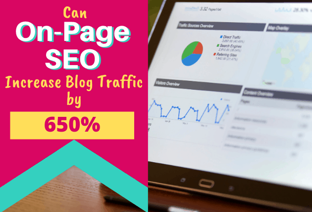 Can On-Page SEO Increase Blog Traffic - 630x430