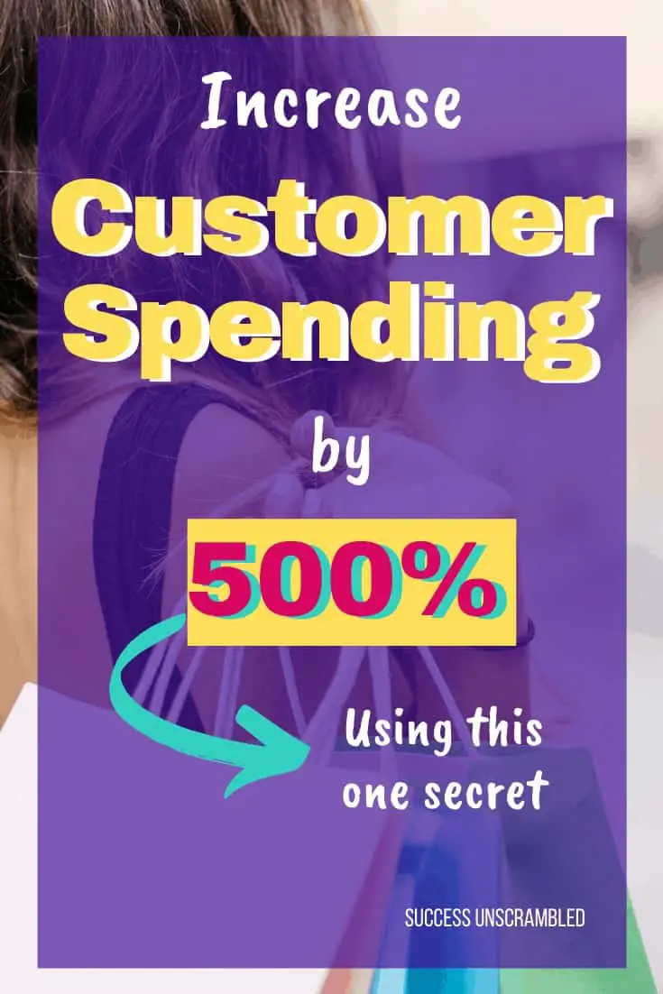 Increase Customer Spending by 500%