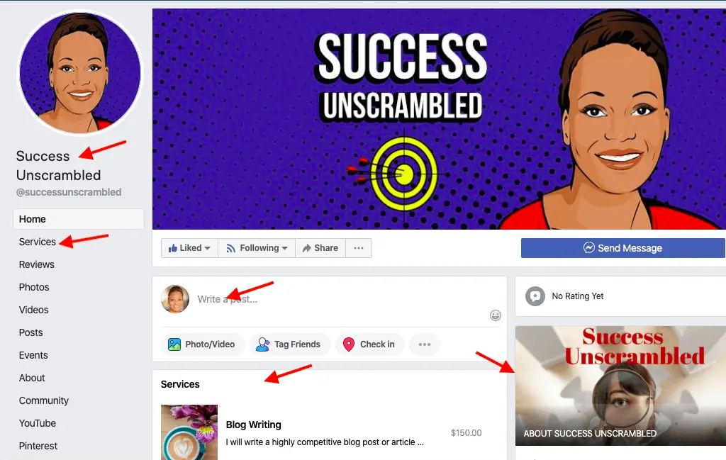 Facebook Page Example