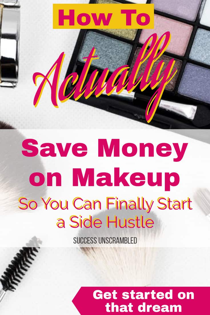 How to actually save money on makeup, foundation, palette, lipstick, blush, powder