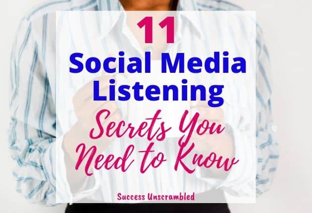 11 social media listening secrets you need to know
