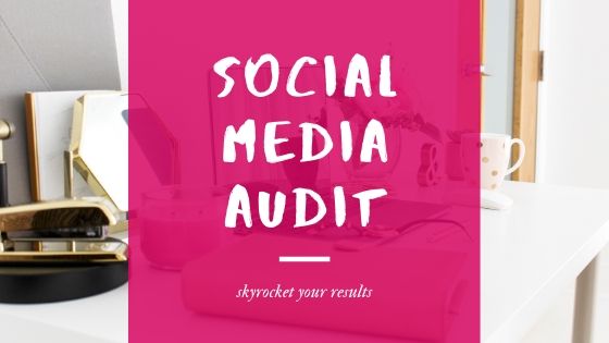 social media audit text