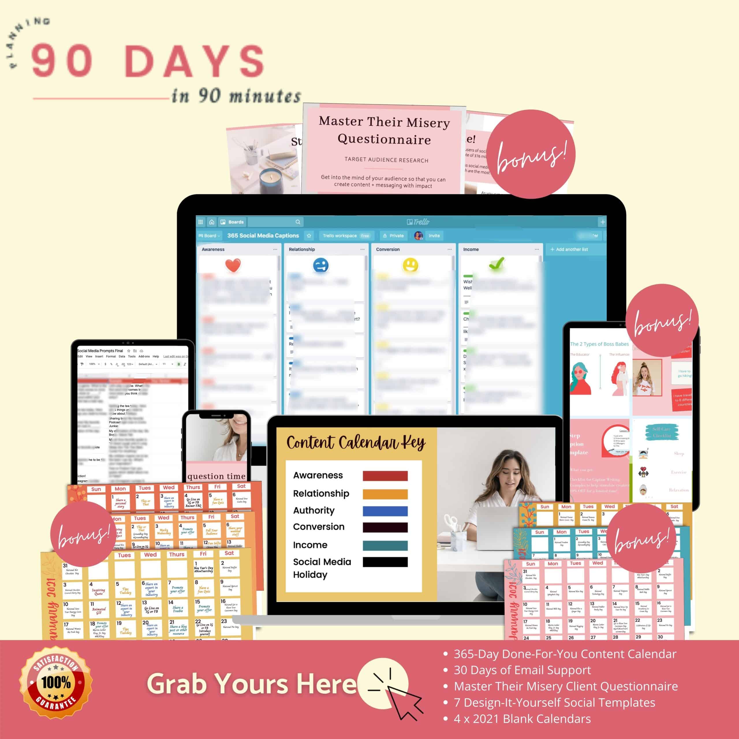 90 Days In 90 Minutes - promo with logo