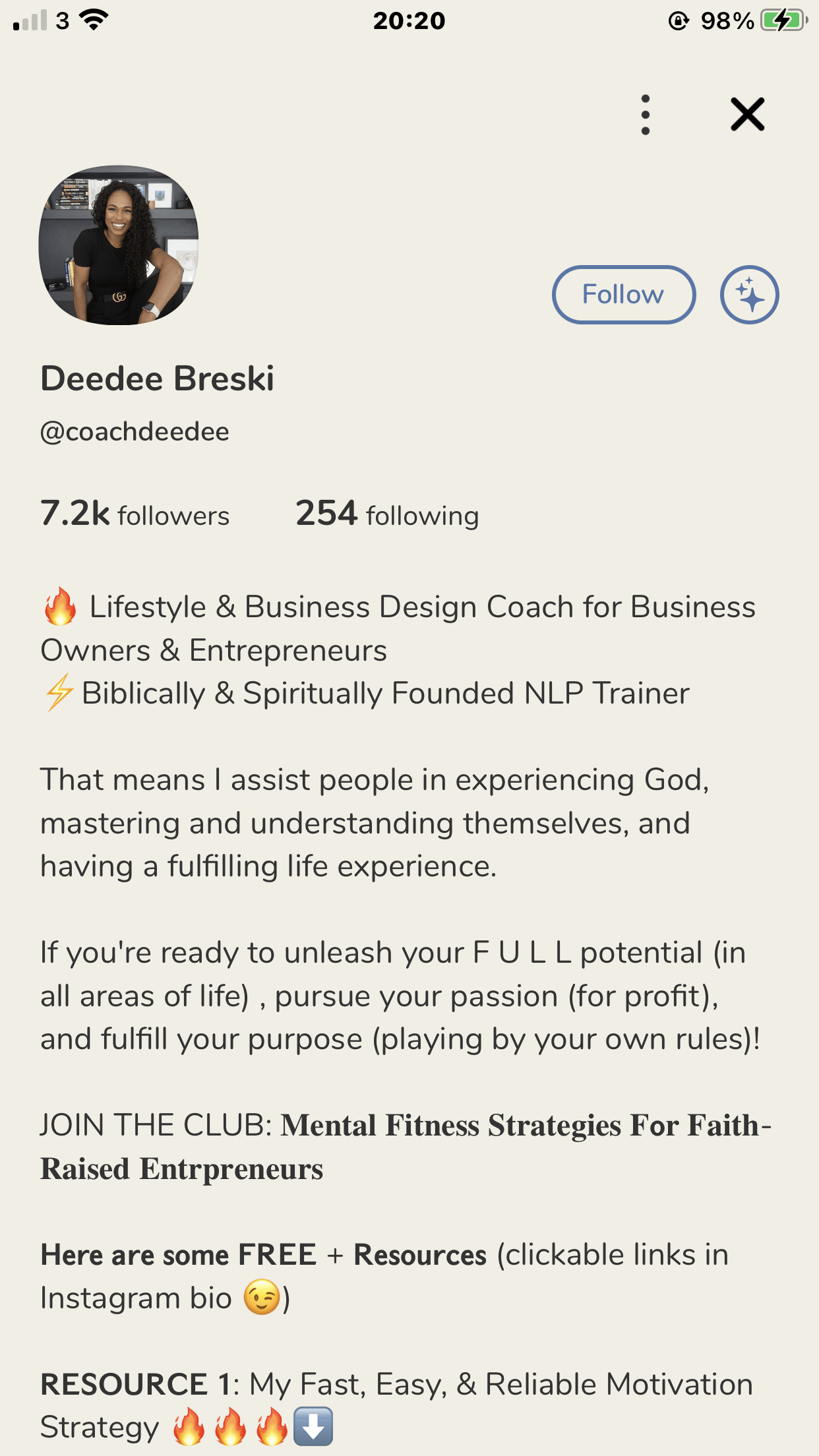 Deedee Breski profile on Clubhouse