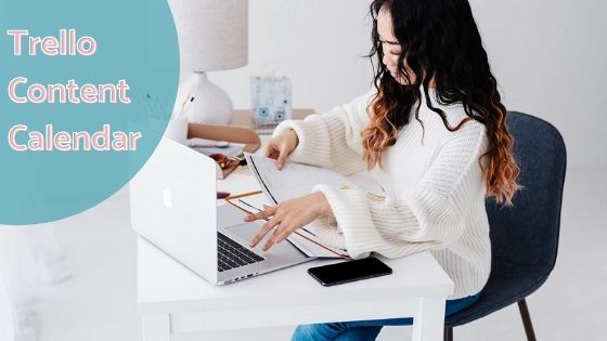 woman working in her desk