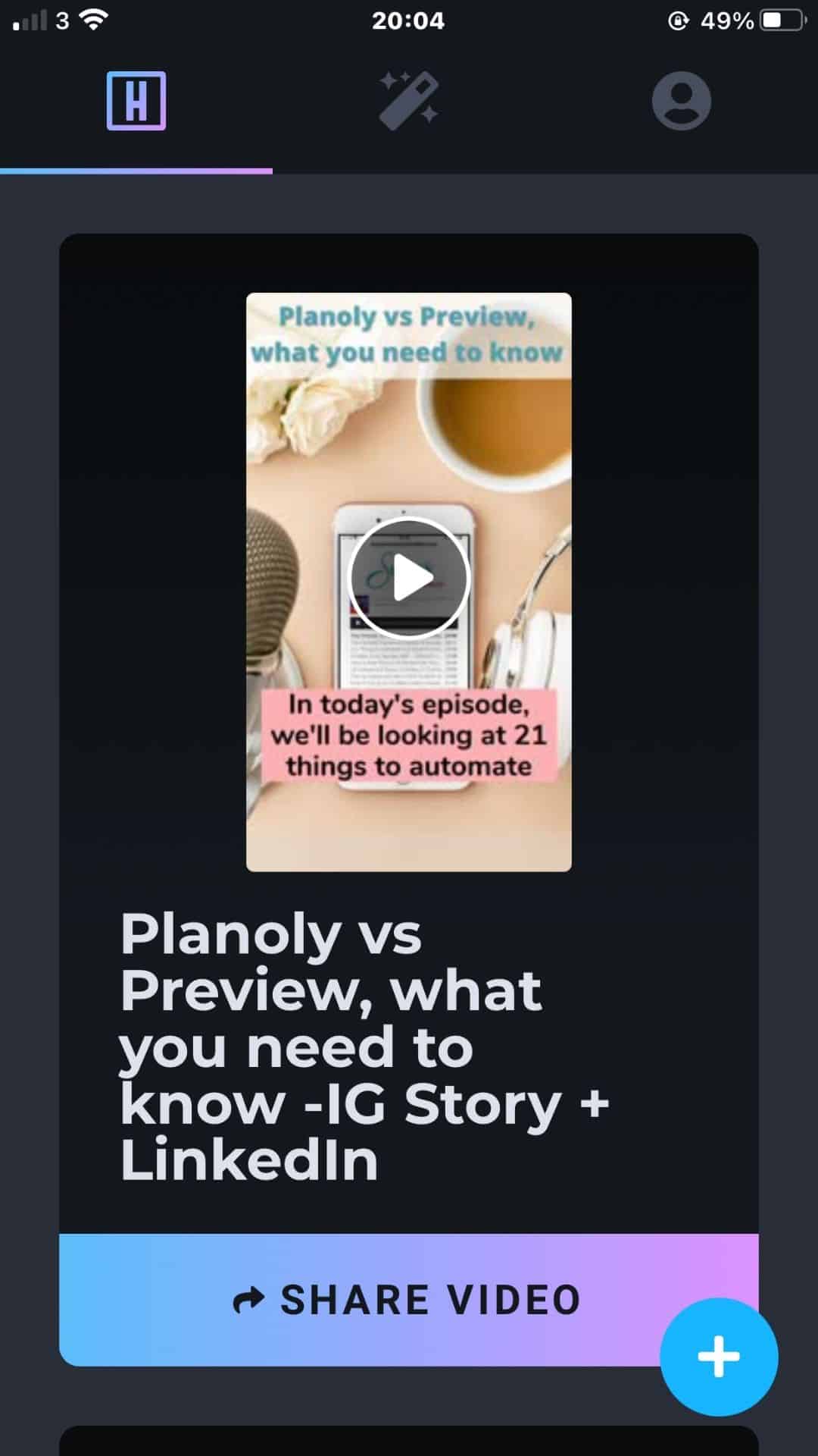 7 IG Apps - Headliner - completed Story video