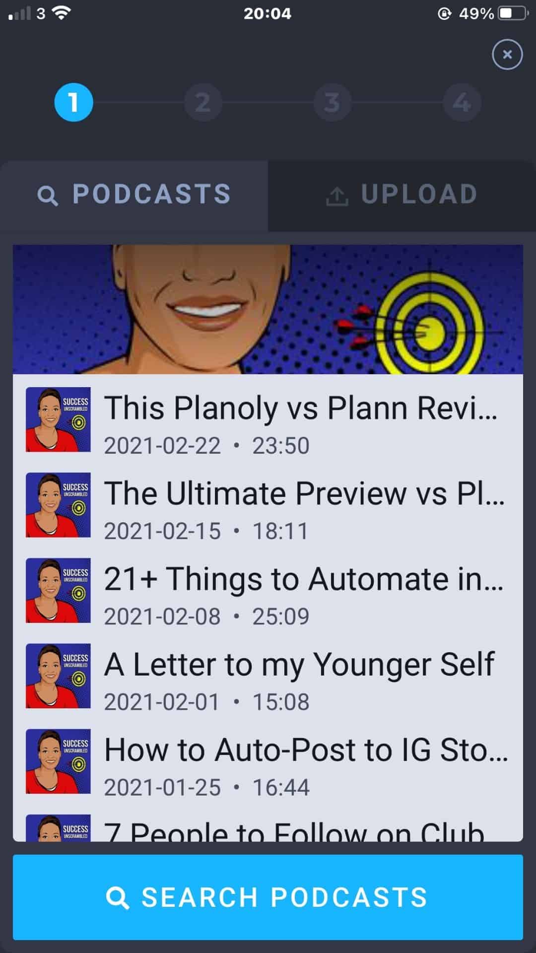 7 IG Apps - Headliner - podcast search