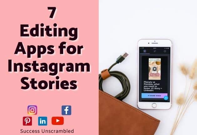 Editing Apps for Instagram Stories - 630x430