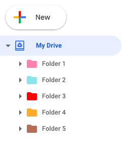 Change folder colours
