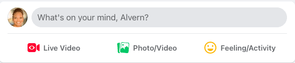 FB feed - whats on your mind