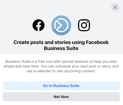 Go to Business Suite