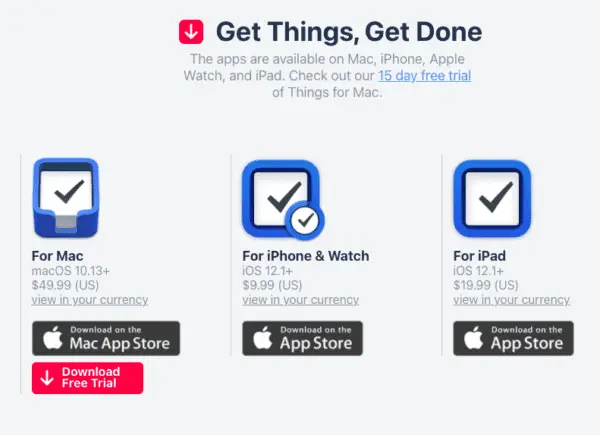 things vs todoist things vs todoist