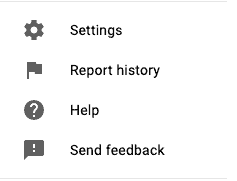 YouTube channel settings