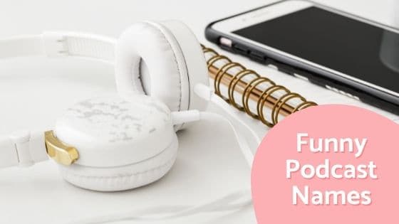 photo of white cushion headset and a phone