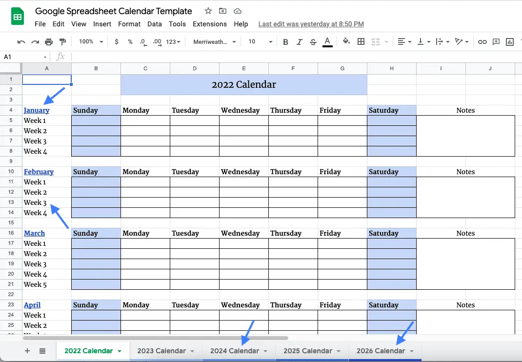 2022-calendar-for-google-sheets-crownflourmills