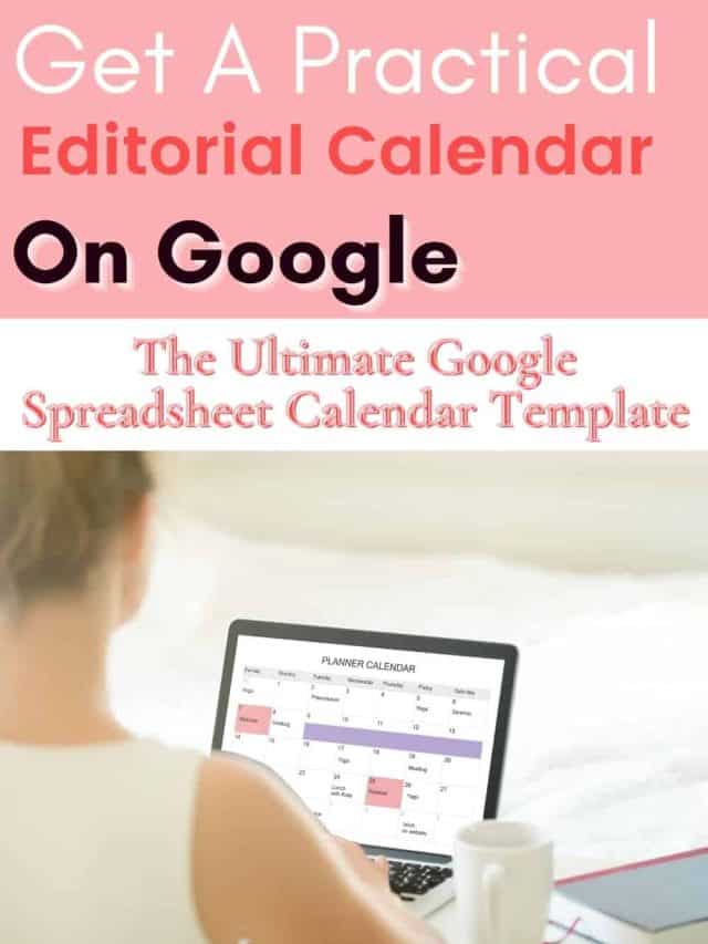 Monthly Calendar Template Google Sheets