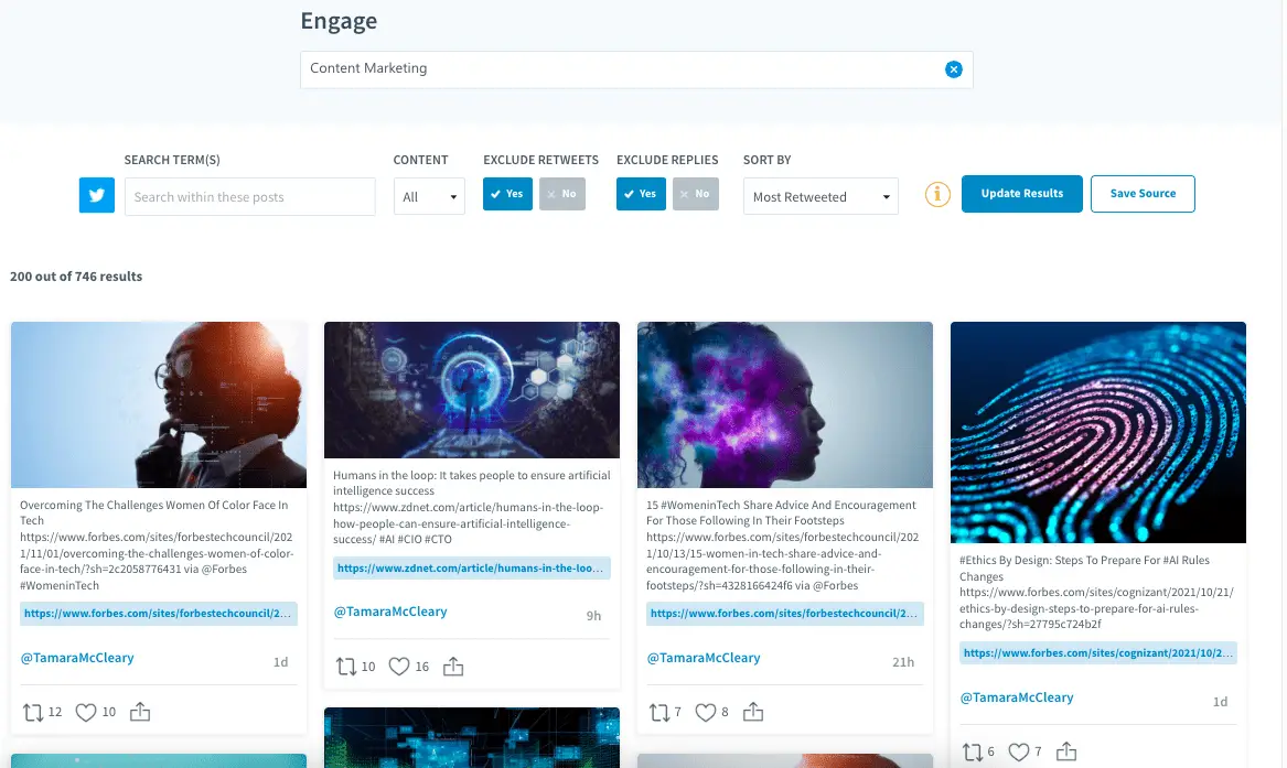 content marketing result