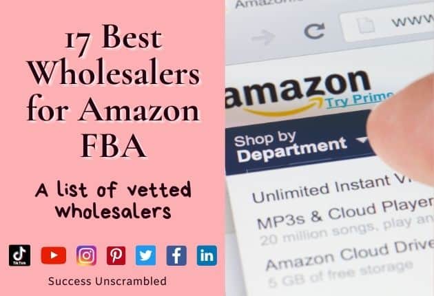 Best Wholesalers for Amazon FBA