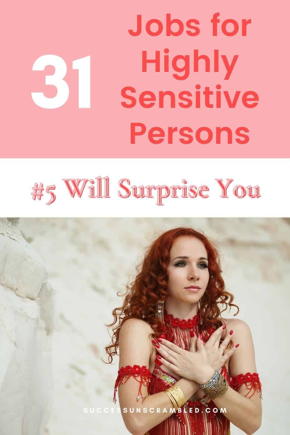 31 Jobs for Highly Sensitive Persons Pin