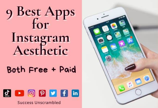 9 Best Apps for Instagram Aesthetic