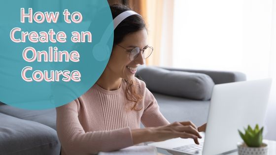 photo of a woman with white headphones on sitting on the floor by a low table in front of a laptop and she's using the keyboard